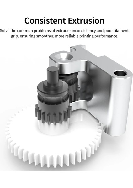 Adventurer 5m AD5M Cnc Nanocoated Ekstrüzyon Dişli Takımı 3D Yazıcı Parçaları Için (Yurt Dışından)
