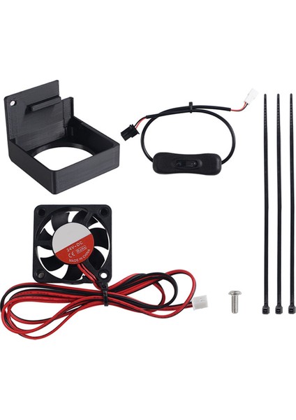 Bambu-Lab A1/a1 Mini 3D Yazıcı 4010 24V Için Ekstruder Motor Soğutma Fanı (Yurt Dışından)