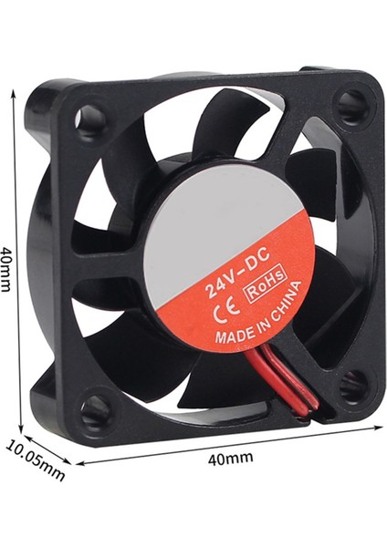 Bambu-Lab A1/a1 Mini 3D Yazıcı 4010 24V Için Ekstruder Motor Soğutma Fanı (Yurt Dışından)