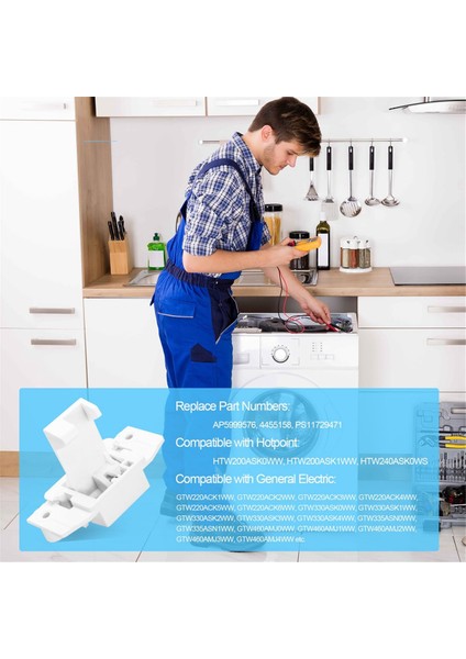 WH02X24399 44555158 Yıkayıcı Kapağı Kilidi Değişimi AP5999576 (Yurt Dışından) fiyatları