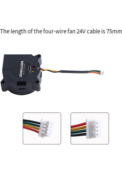 K1-K1 Max 4020 Fan DC24V Soğutma Hotend 3D Yazıcı Aksesuarı (Yurt Dışından) fırsatları