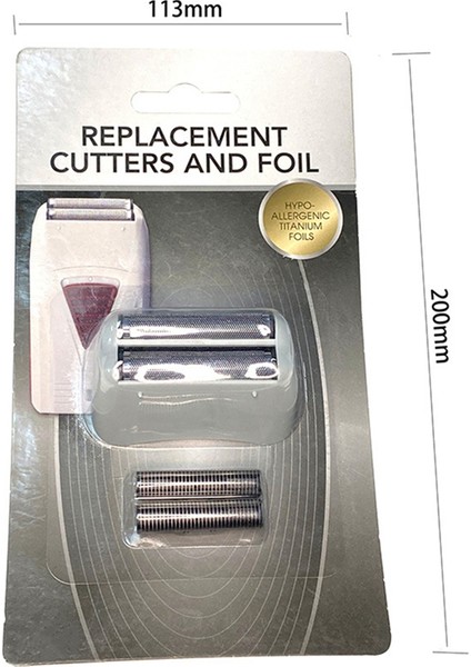 Profesyonel Yedek Folyo Tıraş Bıçağı Seti 17160 17170 17205 17260 Altın ile Uyumlu (Yurt Dışından) indirimleri