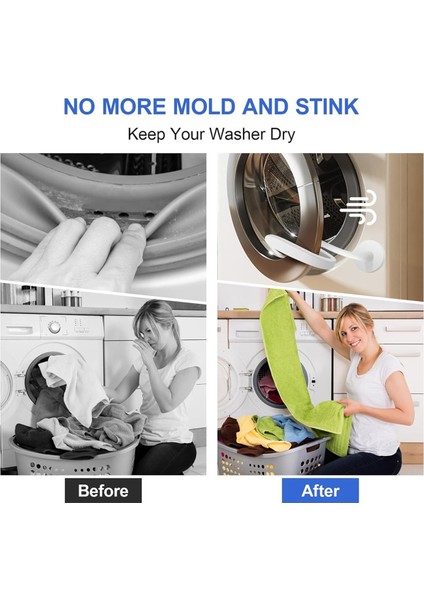 Ön Yüklemeli Çamaşır Makinesi Kapı Desteği Kullanımı Kolay ve Bükülebilir Çamaşır Makinesi Kapı Desteği Açık Çamaşır Makinesi Kapısını Açık Veya Aralık Tutun (Yurt Dışından) fırsatları