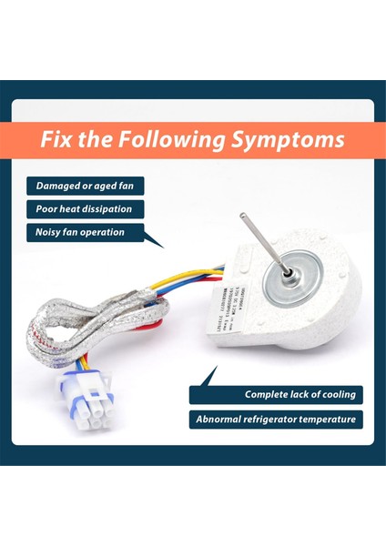 WR60X10277 Yükseltilmiş Buzdolabı Buharlaştırıcı Fan Motoru Değişimi (Yurt Dışından) fırsatları