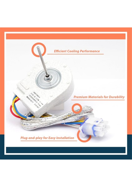 WR60X10277 Yükseltilmiş Buzdolabı Buharlaştırıcı Fan Motoru Değişimi (Yurt Dışından) indirimleri