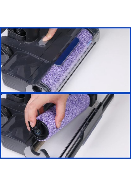 WD101 Hydrovac Cordless Pro Xl 3'ü 1 Arada Elektrikli Süpürge Için WD201 Fırça Rulosu Köpük Filtre Yedeği (Yurt Dışından)