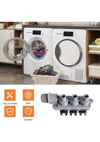 Çamaşır Makinesi Solenoid Vana Su Giriş Vanası FVS-197V1-WC (Yurt Dışından) fırsatları