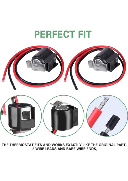 Buzdolabı Defrost Termostatı W10225581, Bimetal Defrost Termostatı (Yurt Dışından) indirimleri