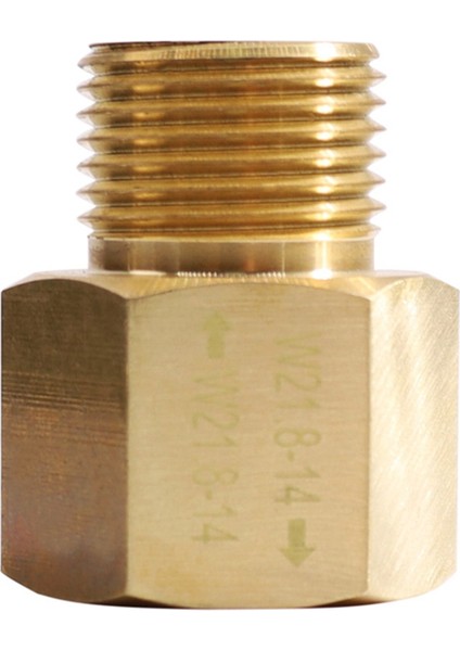 Co2 Silindir Tankı W21.8-14'TEN W21.8-14'E Adaptör Dönüştürücü (Yurt Dışından) indirimleri