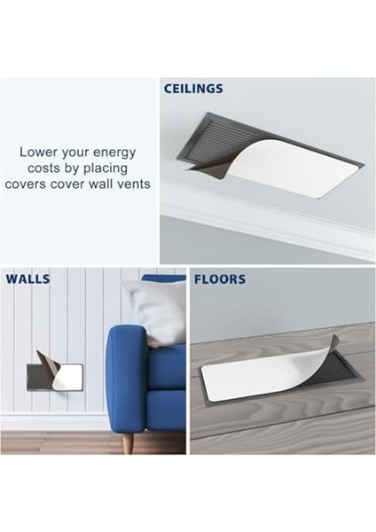 Ev Tavanı Için Manyetik Havalandırma Kapağı, Duvarlar, Karavan, Hvac Için 5.5X12 Inç (Yurt Dışından) indirimleri