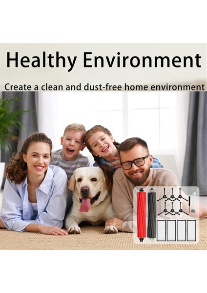 Q5 Max+/ Duoroller+/q5 Pro/q5 Pro+/q8 Max/ Q8 Max+ Robot Süpürge, Ana Fırça Hepa Filtresi Için Yedek Kitler (Yurt Dışından) indirimleri