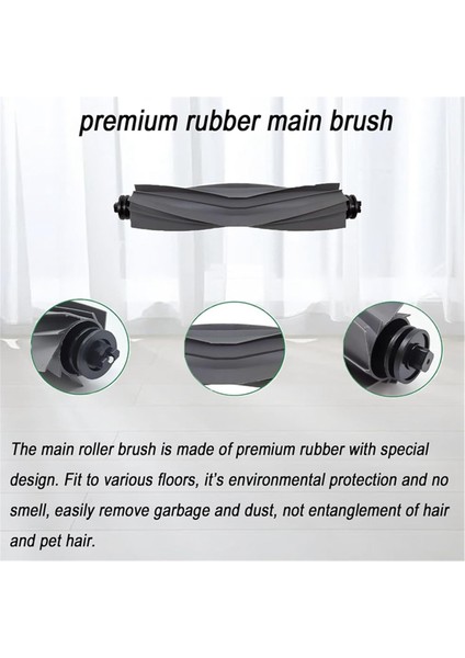 X40 Ultra / Pro S30 Robot Süpürge Ana Yan Fırçalar Hepa Filtreler Paspas Bezi Toz Torbaları (Yurt Dışından) fırsatları