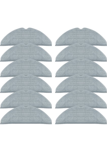 12 Adet S8 Plus S8+ Pro Ultra G20 Çift Titreşimli Paspas Pedi Elektrikli Süpürge Robot Bezleri Aksesuarları (Yurt Dışından)