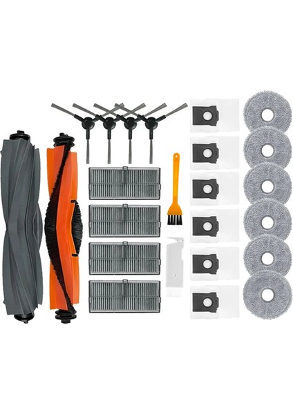 X30 Ultra Için, Pro For M30S D103CN L10S Ultra Heat, Ana Yan Fırça Filtresi Mop Toz Torbası (Yurt Dışından)