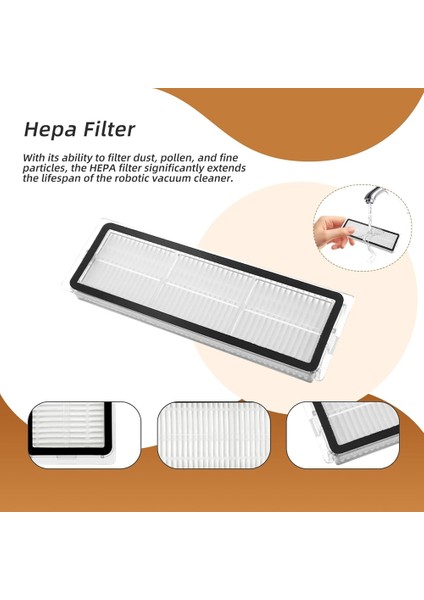 D10 Plus Gen2 Aksesuarları Yedek Ana Yan Fırça Hepa Filtre Paspas Pedi Toz Torbaları Yedek Parçaları (Yurt Dışından) fiyatları