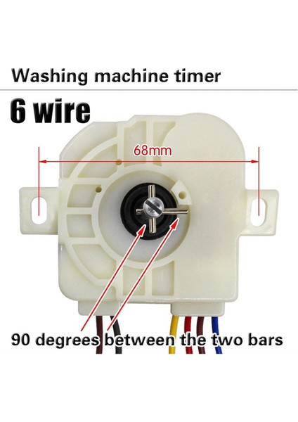 6 Hatlı Eğik Kulak Yıkama Makinesizamanlayıcı 68MM Merkez Delik Mesafesi (Yurt Dışından) modelleri
