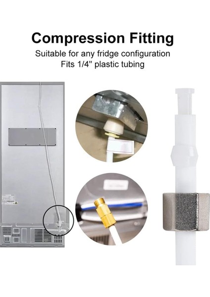 Basınçlı Buz Makinesi Kurulum Kiti, Hızlı Bağlantılı Od Borusu (Yurt Dışından) modelleri