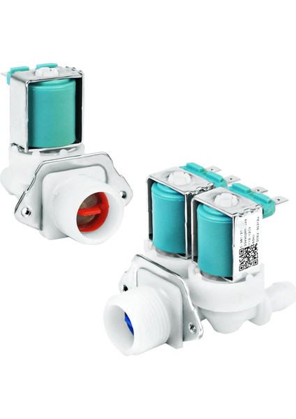 DC62-30312J DC62-30314K Çamaşır Makinesi Soğuk ve Sıcak Taraf Su Vana Seti (Yurt Dışından) fiyatları