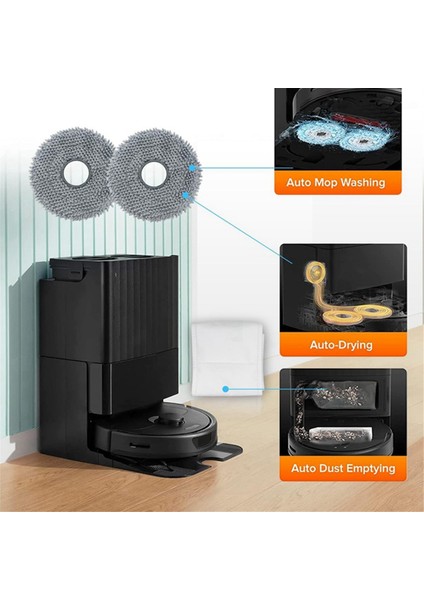 Robot Süpürge Ana Yan Fırça Hepa Filtreleri Toz Torbaları Yedek Parçaları (Yurt Dışından) fiyatları