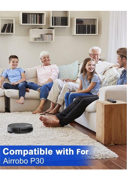 P20 Robot Süpürge Ana Yan Fırçalar Hepa Filtreler Paspas Bezi Toz Torbaları Yedek Parçalar (Yurt Dışından) modelleri