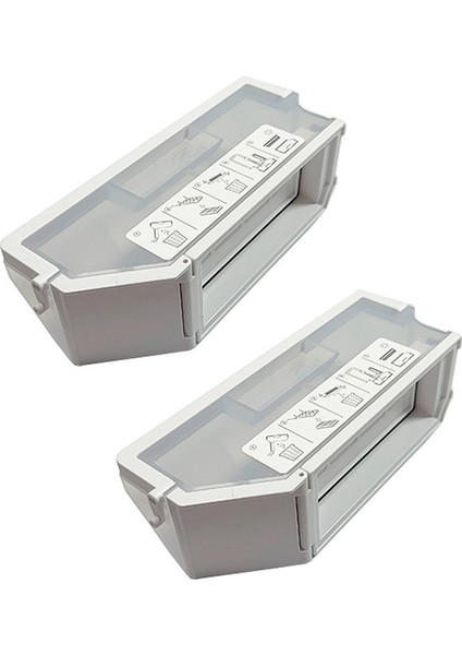 2 Adet Elektrikli Süpürge Toz Kutusu Kobos Diobao N20 Pro/aile Konteyner Yedek Parçaları ile Uyumlu (Yurt Dışından)