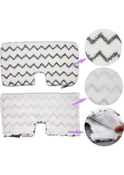 Buharlı Paspas Pedleri ve Fırçalama Şeritleri Yedek Ped Yedekleri (Yurt Dışından)