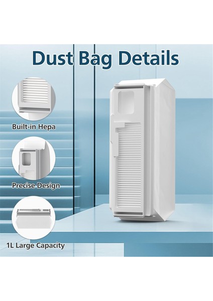 Freo x Ultra ve Plus Robot Süpürge Için Toz Torbaları Dahili Hepa Filtreli Tek Kullanımlık Torba Değişimi (Yurt Dışından) fırsatları