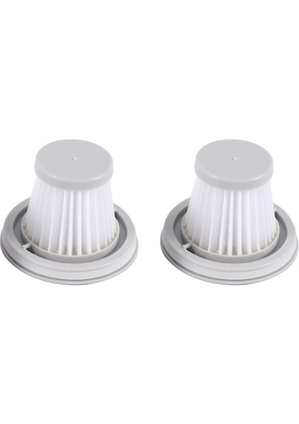 2 Adet Hepa Filtresi Handy Elektrikli Süpürge Ev Araba Mini Kablosuz Yıkanabilir Yedek Parça Aksesuarları (Yurt Dışından)