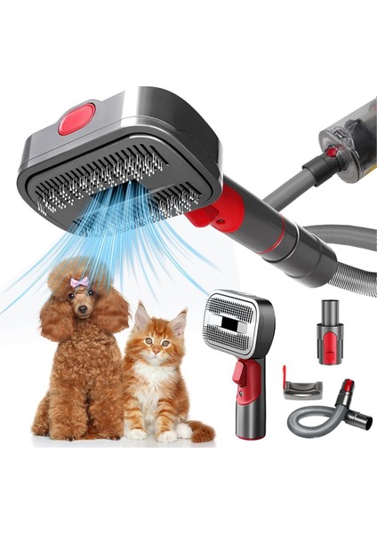 Evcil Köpek Bakım Seti Vakum V8 V10 V11 V12 V15,KÖPEK Fırçası Aparatı,köpek Tüy Bakım Aletleri (Yurt Dışından)