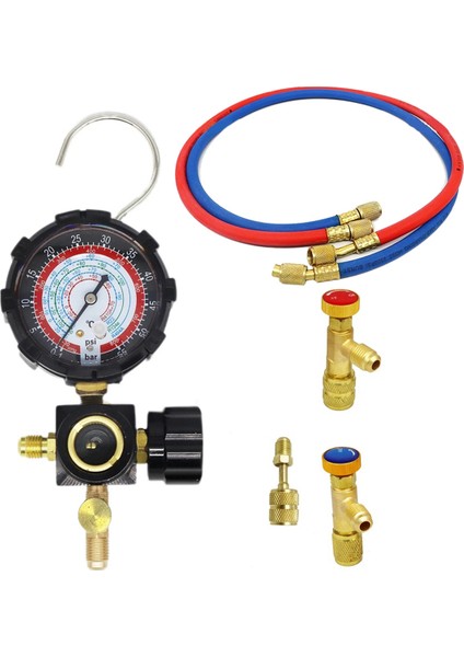 R134A Düşük Taraf Basınç Ölçer R410A R22 R404A Tek Yüksek (Yurt Dışından)