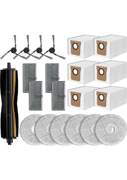 Omni M40 D110CN Yedek Parçaları Ana Yan Fırça Hepa Filtre Paspas Bezi Toz Torbası Aksesuarları ile Uyumlu (Yurt Dışından)