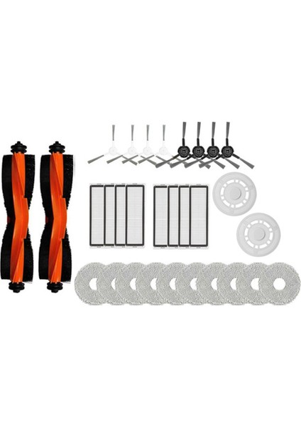 Robot Süpürge S20+ / S10 Plus /S10+/ B108GL B105 B108CN B113CN Ana Yan Fırça Paspas Filtresi Için Aksesuar Seti (Yurt Dışından)