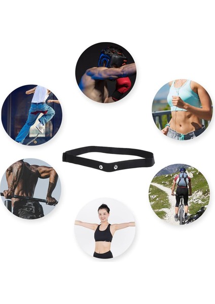 Kalp Atış Hızı Göğüs Kayışı Yedek Kemer Siyah (Yurt Dışından) fiyatları