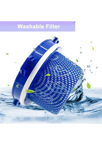 Jet 75 90 70 75+ 60 VS9000RL Elektrikli Süpürge Için 1 Takım Yıkanabilir Filtre, No. DJ97-02649A-D'YI Değiştirin (Yurt Dışından)