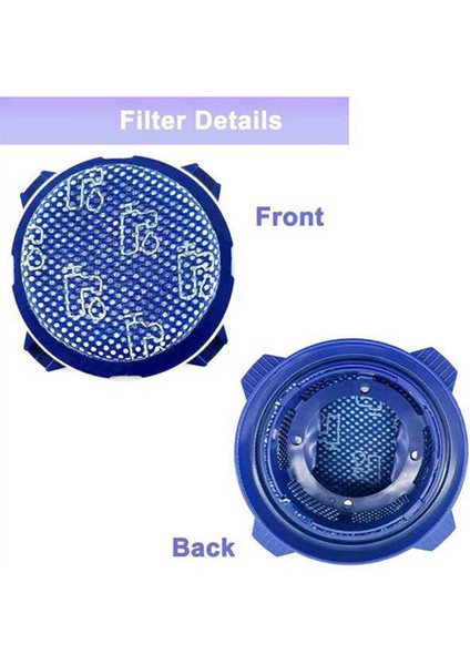 Jet 75 90 70 75+ 60 VS9000RL Elektrikli Süpürge Için 1 Takım Yıkanabilir Filtre, No. DJ97-02649A-D'YI Değiştirin (Yurt Dışından)