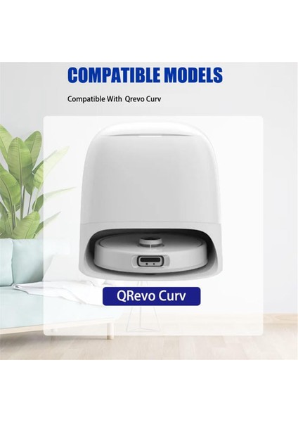 Qrevo Curv Robot Süpürge Için Yedek Parça Aksesuar Seti Ana Yan Fırça Hepa Filtre Paspas Bezi Toz Torbaları (Yurt Dışından) fırsatları