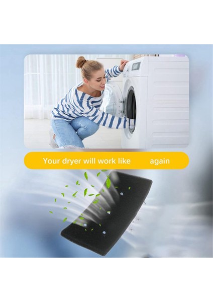 Privileg HX481010716911 Için Kurutma Makinesi Köpük Filtresi (Yurt Dışından)