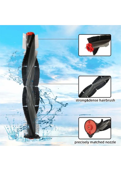 Bağlantılı D10 D9 D8 D3 D4 D5 D6 D7, D Serisi D75 D80 D85 Parçaları Ana Yan Fırça Ultra Performans Filtresi (Yurt Dışından) fiyatları