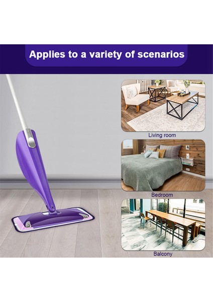 12 Inç Wetjet Mop Yedekleri Mikrofiber Mop Yedek Pedleri (Yurt Dışından)