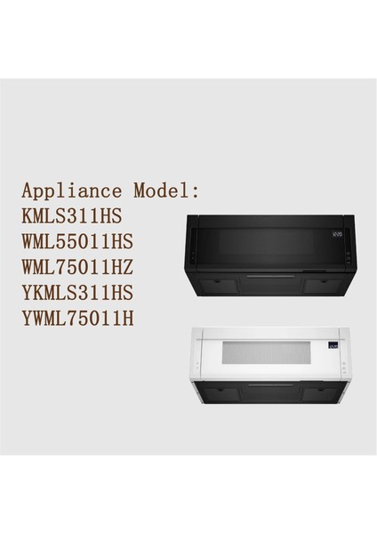 KMLS311HS Için 6'lı Paket Aktif Kömür Filtreleri (Yurt Dışından)