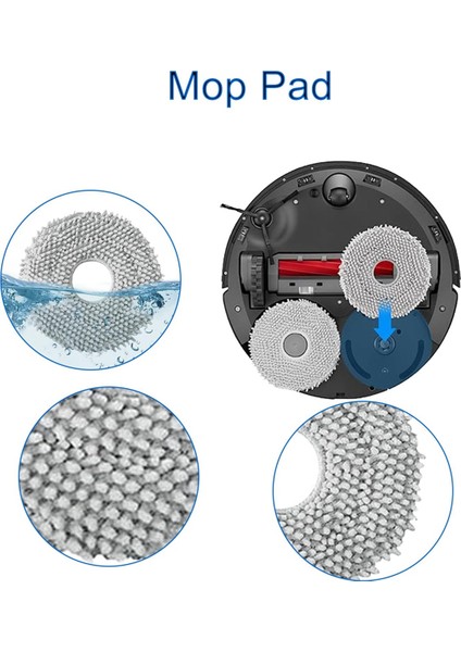 Qrevo CURVE/P20 Pro Elektrikli Süpürge, Ana Fırça, Yan Fırça, Filtre, Paspas, Toz Torbaları Için Yedek Aksesuar Seti (Yurt Dışından) fırsatları