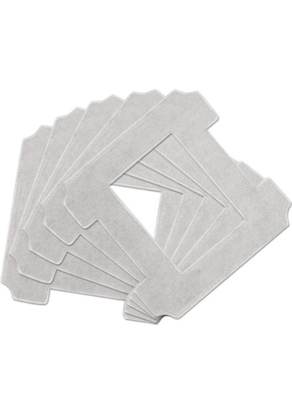 Wınbot W1/w1 Pro Pencere Vakum Temizleyicisi Için 8 Adet Paspas Bezi Yedek Parçalar Yıkanabilir Pedler Aksesuarlar (Yurt Dışından)