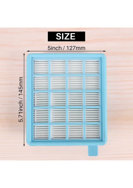 4 Adet/grup Filtre Örgüsü Hepa Filtre - Elektrikli Süpürge FC8515 FC8516 FC8517 FC8518FC8470 FC8471 Için (Yurt Dışından)
