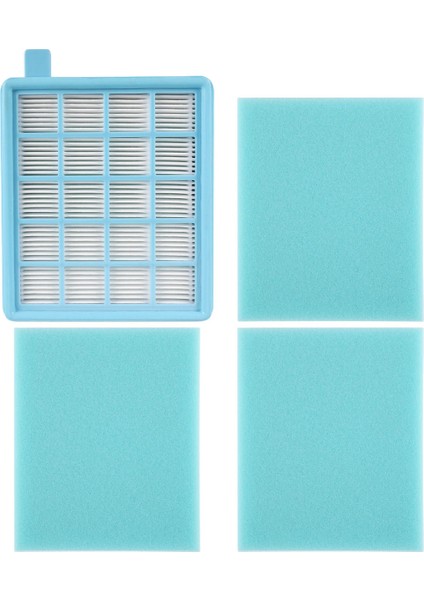 4 Adet/grup Filtre Örgüsü Hepa Filtre - Elektrikli Süpürge FC8515 FC8516 FC8517 FC8518FC8470 FC8471 Için (Yurt Dışından)