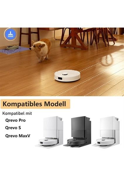 Qrevo S/qrevo Pro/qrevo Maxv Ana Yan Fırça Hepa Filtre Paspas Bezi Toz Torbaları Robot Süpürge Parçaları (Yurt Dışından) indirimleri