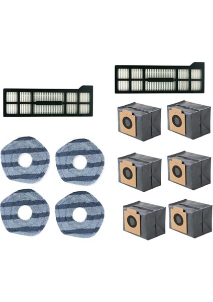 X10 Pro Omni Robot Süpürge Temizleyici Yedek Parçaları Için 12 Adet (Yurt Dışından) indirimleri