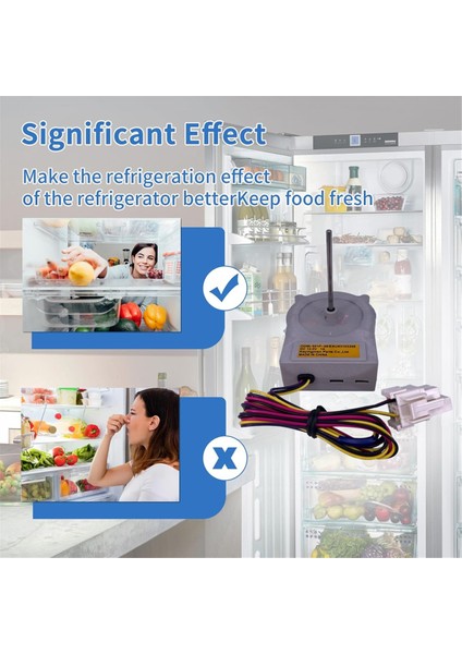 EAU63103208 Buzdolabı Buharlaştırıcı Fan Motoru (Yurt Dışından)