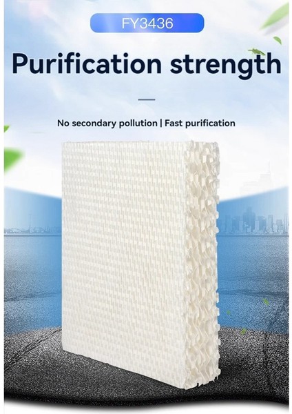 5 Pcs FY3436 Nemlendirici Yedek Filtre Philips HU4905 4906 4908 Yatak Odası Ofisi Için Hava Nemlendirici Filtreleri (Yurt Dışından)