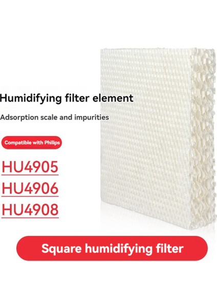 5 Pcs FY3436 Nemlendirici Yedek Filtre Philips HU4905 4906 4908 Yatak Odası Ofisi Için Hava Nemlendirici Filtreleri (Yurt Dışından)