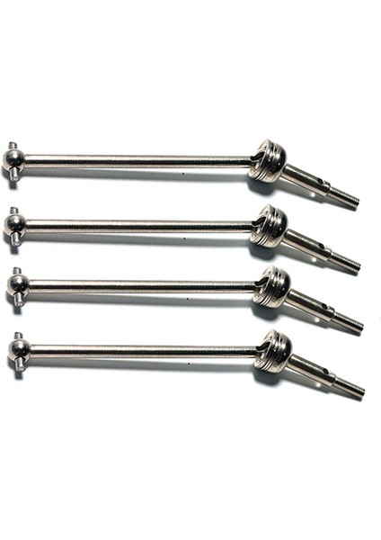 144001 144010 124007 124016 124019 124018 Rc Araba Yükseltme Parçaları Için 4 Adet Metal Tahrik Mili ve Tekerlek Somunu, Siyah (Yurt Dışından)